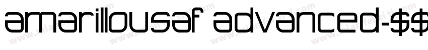 AmarilloUSAF advanced字体转换